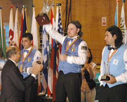 la premiazione dei mondiali 2006