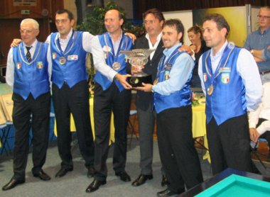 Squadra italiana agli europei 2005
